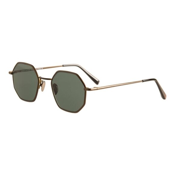 New DANIELLE RATTRAY Green Square Edie C03 Sunglasses Women - Picture 1 of 4